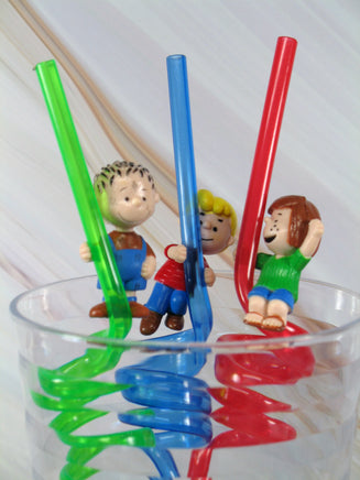 Peanuts Curly Straw With PVC - snoopn4pnuts.com