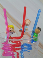Peanuts Curly Straw With PVC - snoopn4pnuts.com