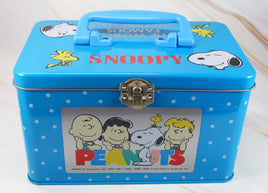 Snoopy Superbeagle Tin Canister With Handle - snoopn4pnuts.com