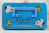 Snoopy Superbeagle Tin Canister With Handle