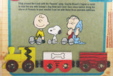 Peanuts 3-Piece Wooden Train Set Cars (Brio Compatible)
