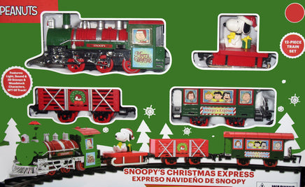 Snoopy's Christmas Express Train With Lights and Sound - snoopn4pnuts.com