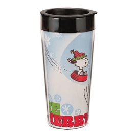 Peanuts Travel Mug - Be Jolly - snoopn4pnuts.com