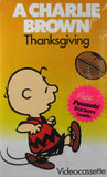 A Charlie Brown Thanksgiving VHS Video Tape (Plastic Clam Shell Case)