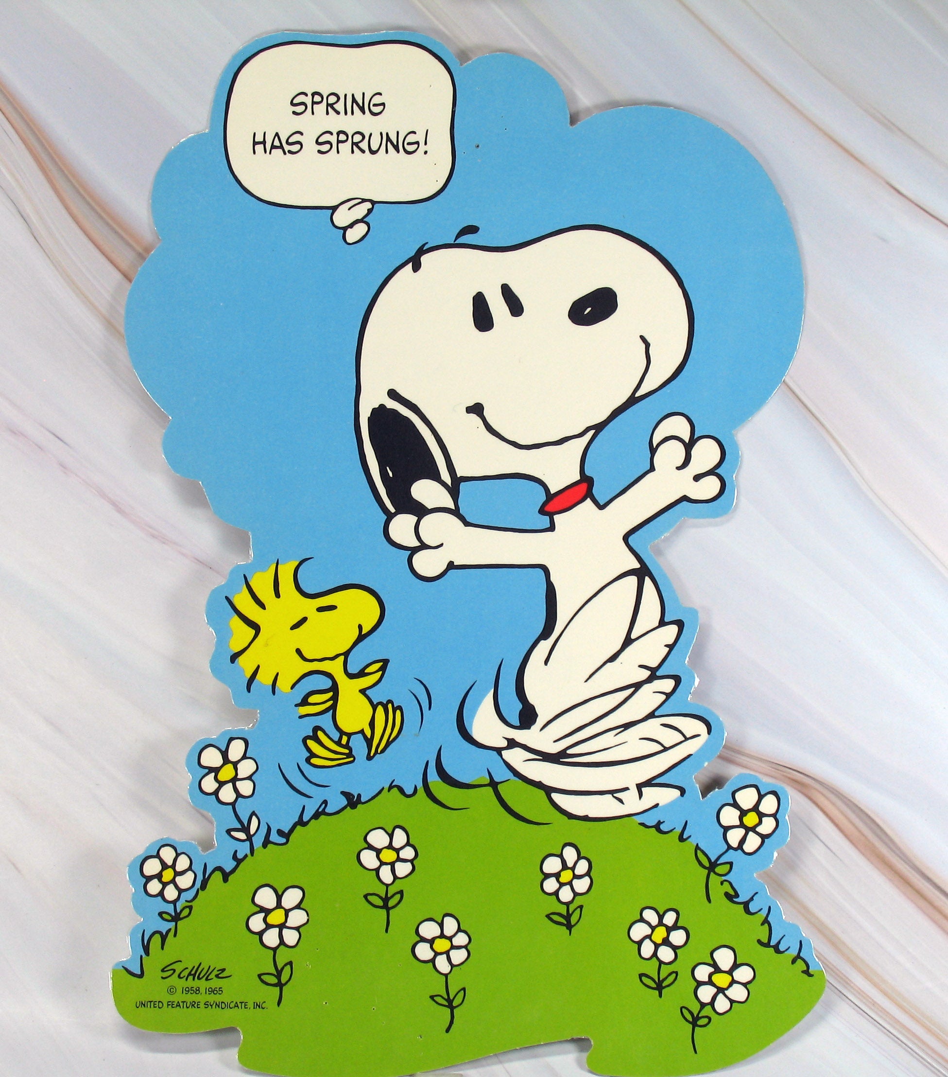 Happy Spring Snoopy Stickers