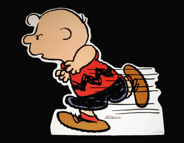 Charlie Brown Big 2 - Sided Wall Decor (Hallmark Store Display) - Near Mint - snoopn4pnuts.com