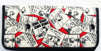 Peanuts Comics Vinyl Checkbook Cover / Wallet