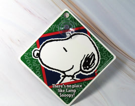 Camp Snoopy Plastic Window Decor With Suction Cup Hanger - Snoopy - snoopn4pnuts.com