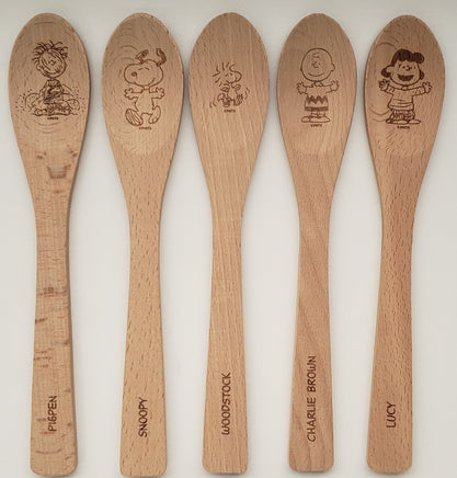 Peanuts Engraved Wooden Spoon (Sold Separately) - snoopn4pnuts.com