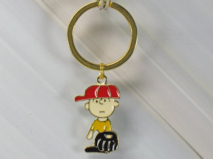 Charlie Brown Gold - Tone Key Chain - snoopn4pnuts.com