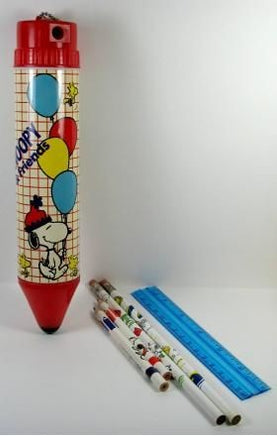 Snoopy And Friends Pencil-Shaped Pencil Box