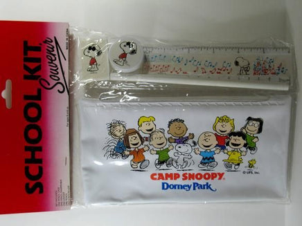 Camp Snoopy 5-Piece School Kit With Accessories - On Sale!
