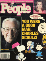 People Magazine (Feb. 28, 2000) - Charles Schulz Cover and Article