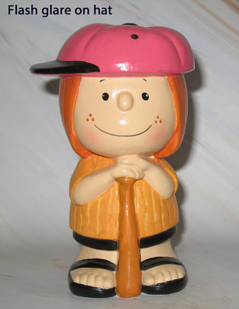 Peanuts Baseball Series Bank - PEPPERMINT PATTY - snoopn4pnuts.com
