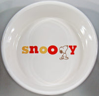 Snoopy Ceramic Pet Bowl - Snoopy Name - snoopn4pnuts.com