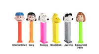 Peanuts PEZ Candy Dispenser (2 Packs of PEZ Candy Included)
