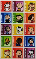 Peanuts Gang Mini Glossy Stickers