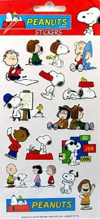 Peanuts Gang Stickers - Reduced Price!