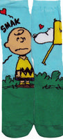 Peanuts Imported Crew - Length Socks - snoopn4pnuts.com