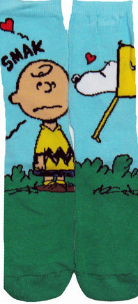 Peanuts Imported Crew - Length Socks - snoopn4pnuts.com