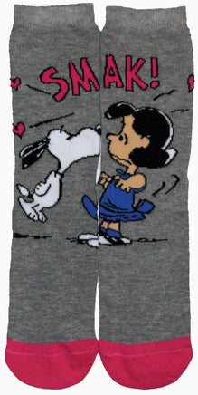 Peanuts Imported Crew - Length Socks - snoopn4pnuts.com