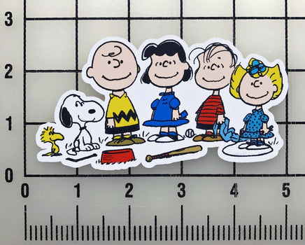 Peanuts Gang Die - Cut Indoor/Outdoor Vinyl Sticker - snoopn4pnuts.com