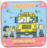 Wash Cloth - Peanuts Gang School Bus