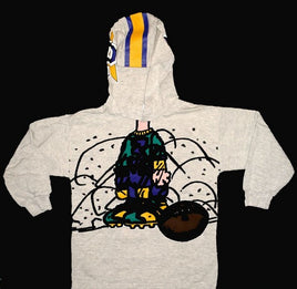 Hooded Knit Shirt - Pig Pen