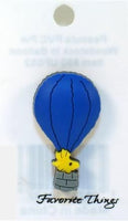 Woodstock in Hot Air Balloon PVC Pin