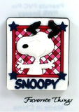 Snoopy Patriotic PVC Pin