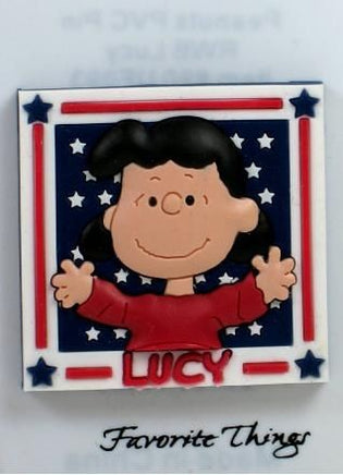 Lucy Patriotic 4Th Of July Pvc Pin