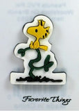 Woodstock on Flower PVC Pin