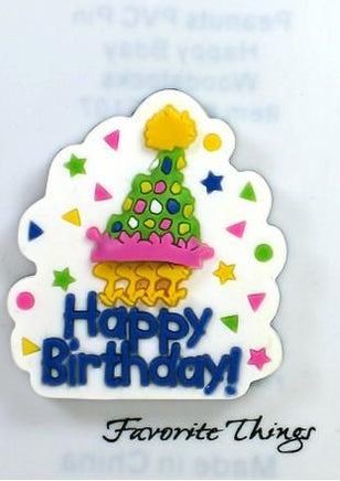 Woodstock Birthday Pvc Pin