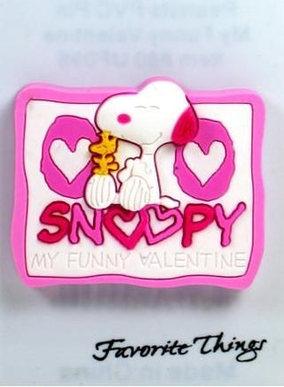 Snoopy Love Pvc Pin