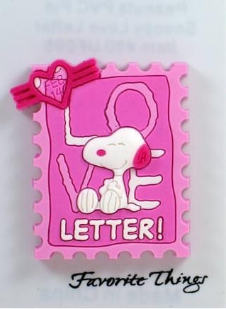 Snoopy Postage Stamp Pvc Pin