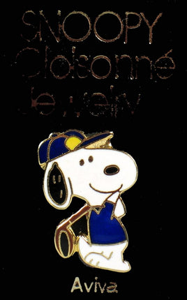 Snoopy Golfer Cloisonne Pin - On Sale!