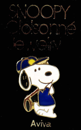 Snoopy Golfer Cloisonne Pin - On Sale!