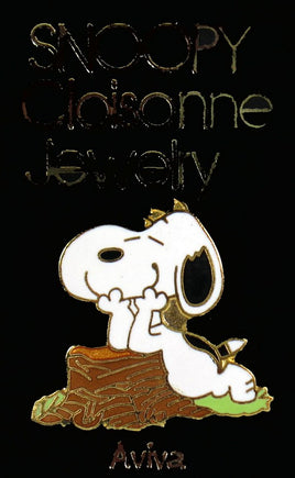Snoopy Dreamer Cloisonne Pin