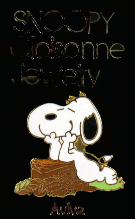 Snoopy Dreamer Cloisonne Pin