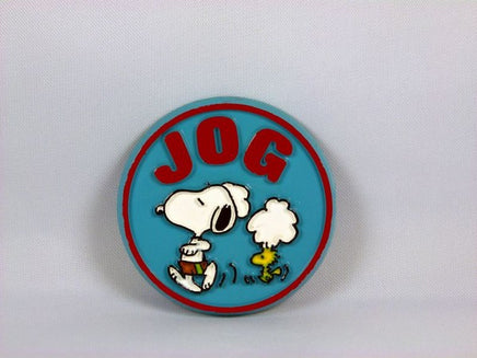 Molded Pinback Button: Jog