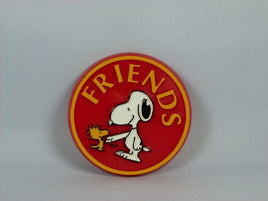 Molded Pinback Button: Friends