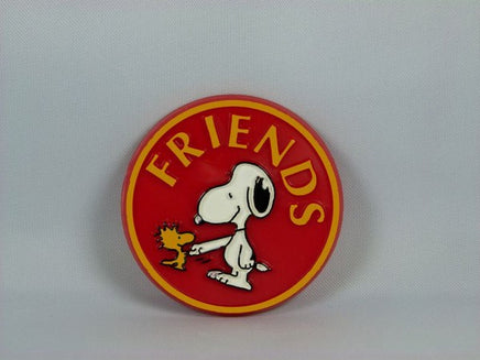 Molded Pinback Button: Friends