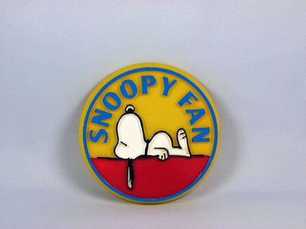 Molded Pinback Button: Snoopy Fan