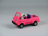 Snoopy Diecast Pink Car