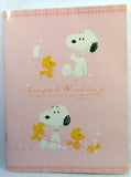 Snoopy and Woodstock Pink Journal