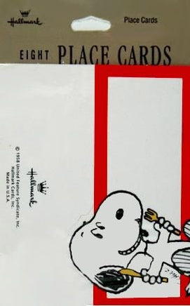 Snoopy Vintage Place Cards