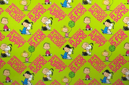 Peanuts Foam Place Mats - Happiness Is...