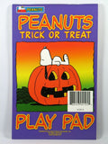 Peanuts Play Pad - Trick Or Treat (New But Near Mint)