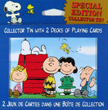 Peanuts Gang Special Edition Playing Cards In Collectible Tin