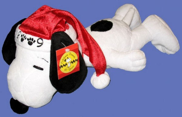 2009 Snoopy Santa Plush Doll